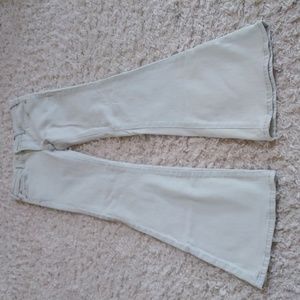 Picto Size 25 Light Washed Flare Jeans.